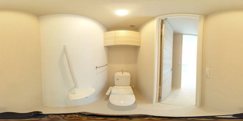 パノラマ画像トイレ