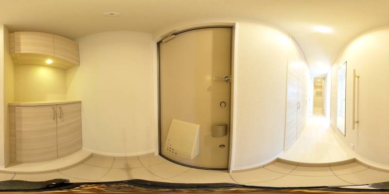 パノラマ画像玄関