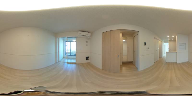 パノラマ画像リビング