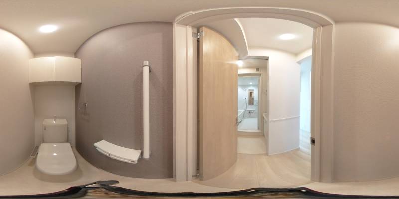 パノラマ画像トイレ