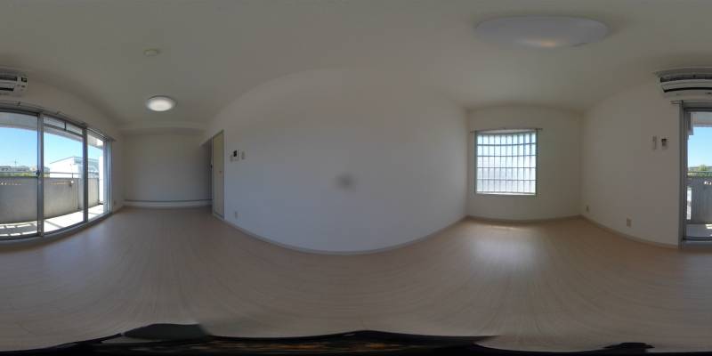 パノラマ画像洋室