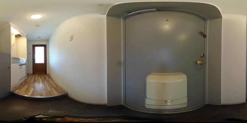 パノラマ画像玄関