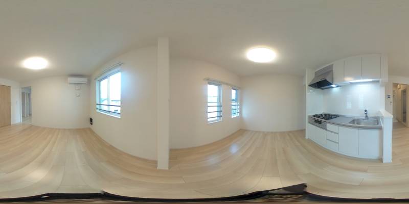 パノラマ画像リビング