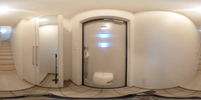 パノラマ画像玄関