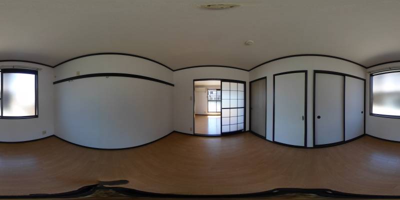 パノラマ画像洋室