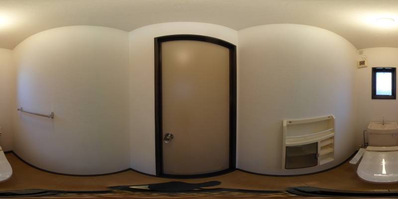 パノラマ画像トイレ