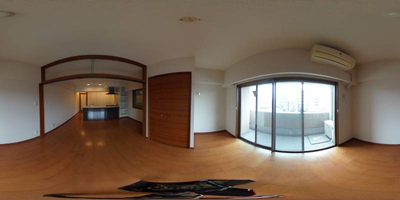 パノラマ画像洋室