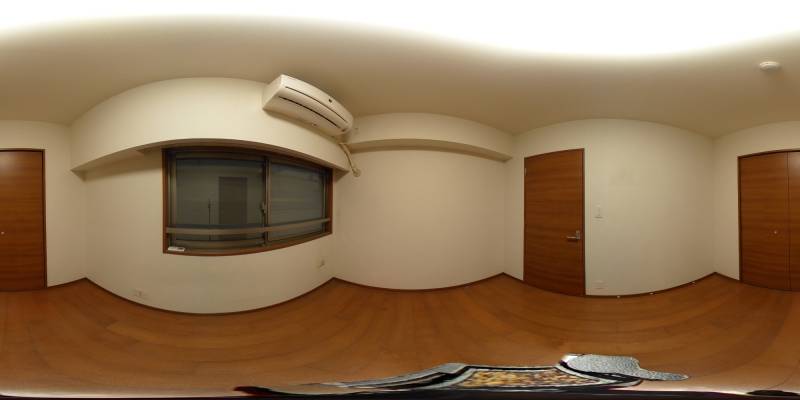 パノラマ画像洋室