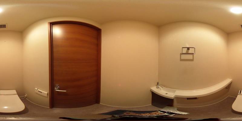 パノラマ画像トイレ