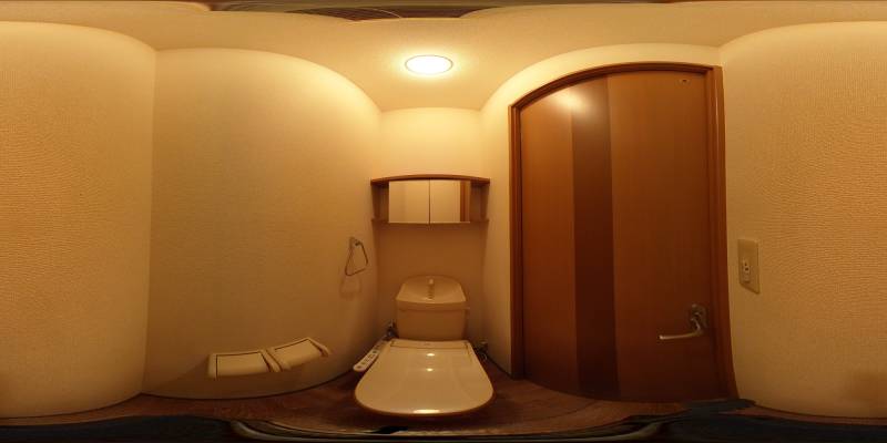 パノラマ画像トイレ