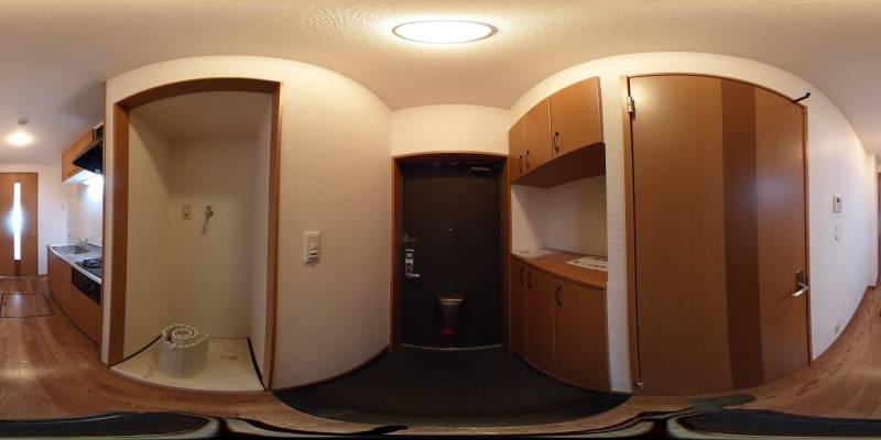 パノラマ画像玄関