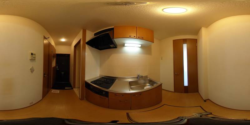 パノラマ画像キッチン