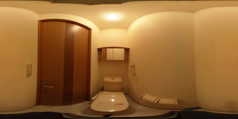 パノラマ画像トイレ