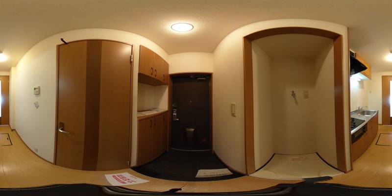 パノラマ画像玄関