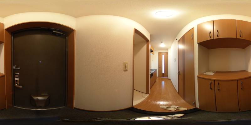 パノラマ画像玄関