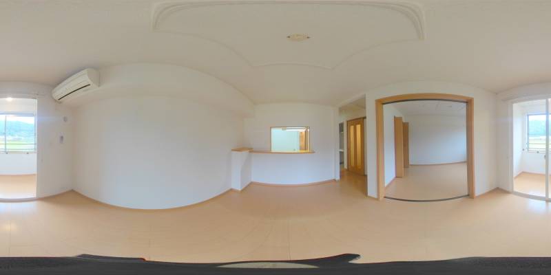 パノラマ画像リビング