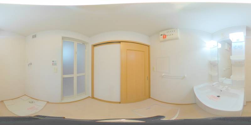 パノラマ画像洗面所