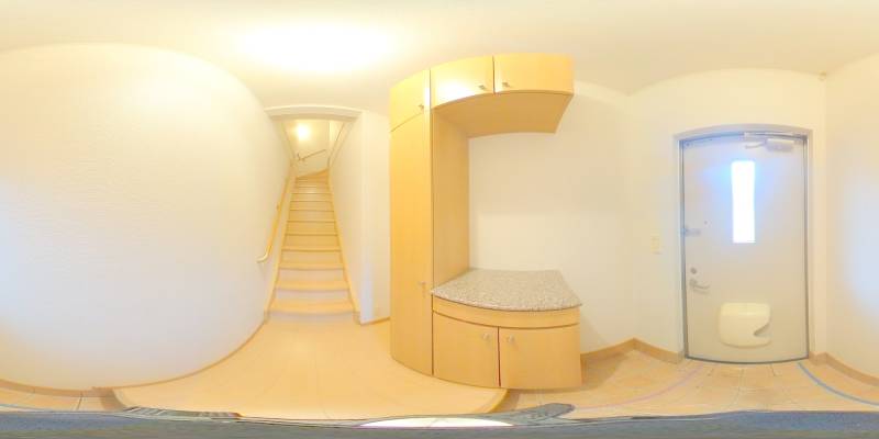 パノラマ画像玄関