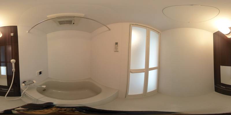 パノラマ画像バスルーム