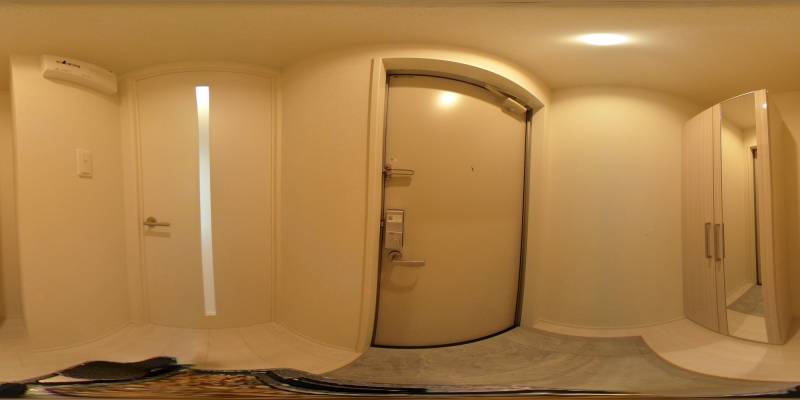 パノラマ画像玄関