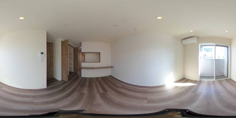 パノラマ画像リビング