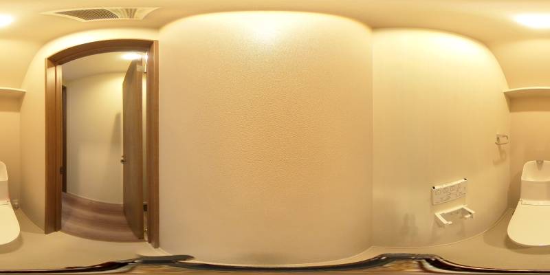 パノラマ画像トイレ