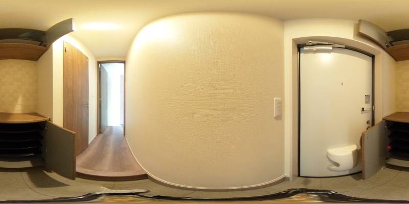 パノラマ画像玄関