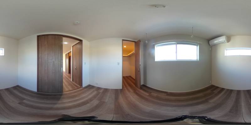 パノラマ画像洋室