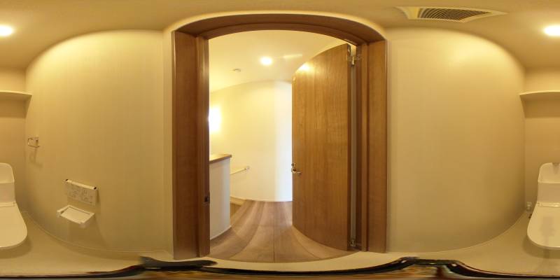 パノラマ画像トイレ