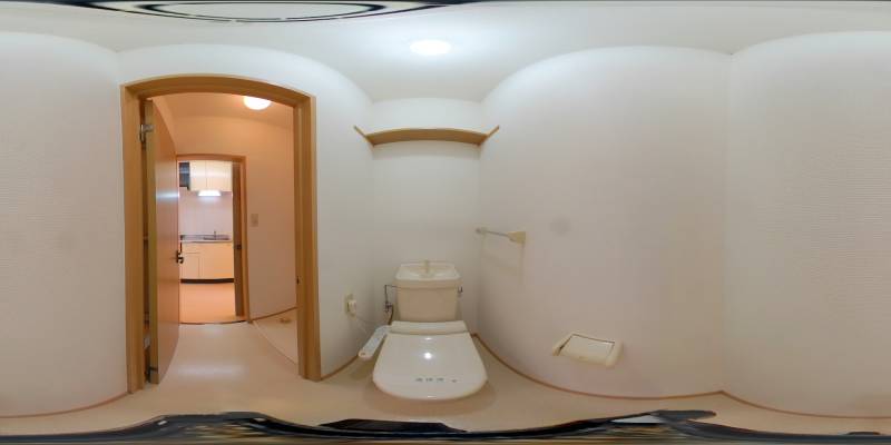 パノラマ画像トイレ