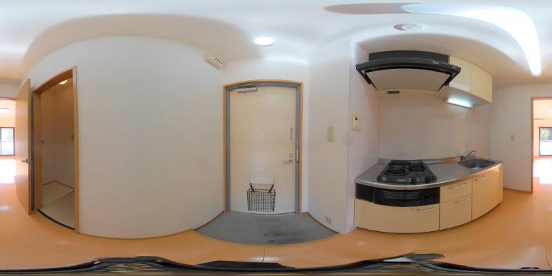 パノラマ画像玄関