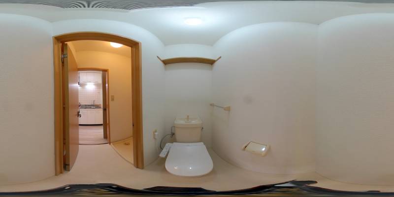 パノラマ画像トイレ