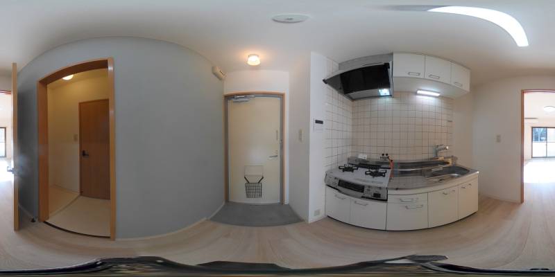 パノラマ画像玄関