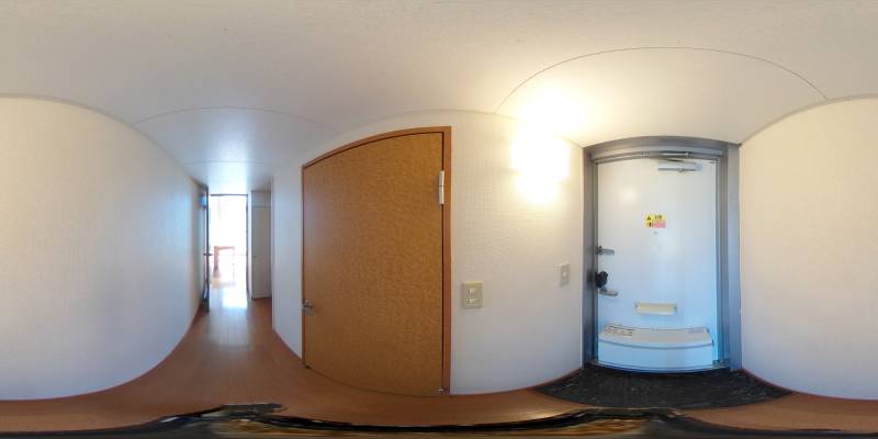 パノラマ画像玄関