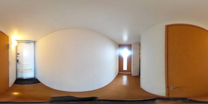 パノラマ画像玄関