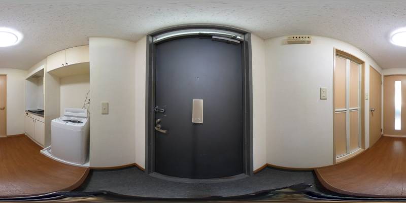 パノラマ画像玄関