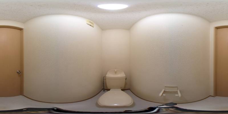 パノラマ画像トイレ