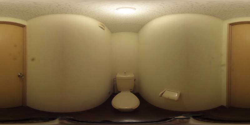 パノラマ画像トイレ