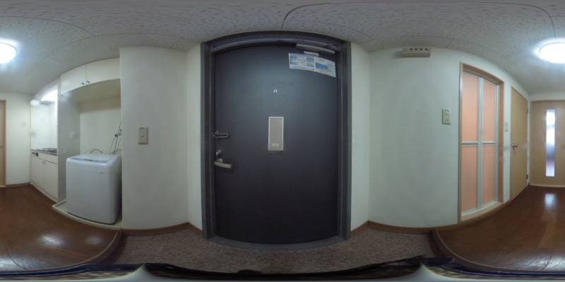 パノラマ画像玄関