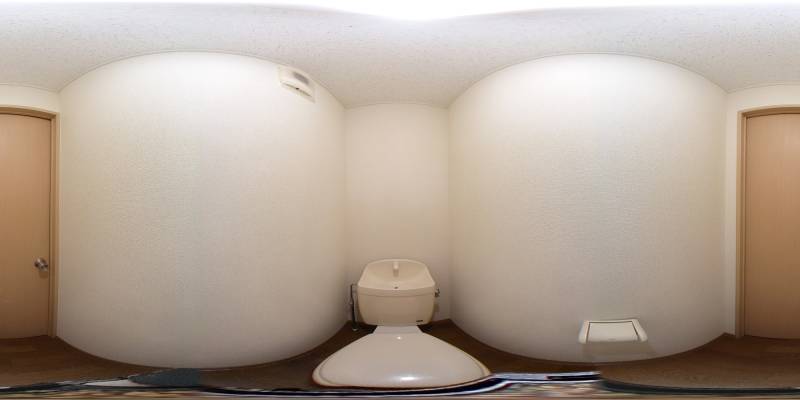 パノラマ画像トイレ