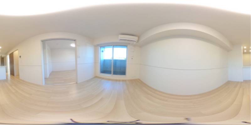 パノラマ画像リビング