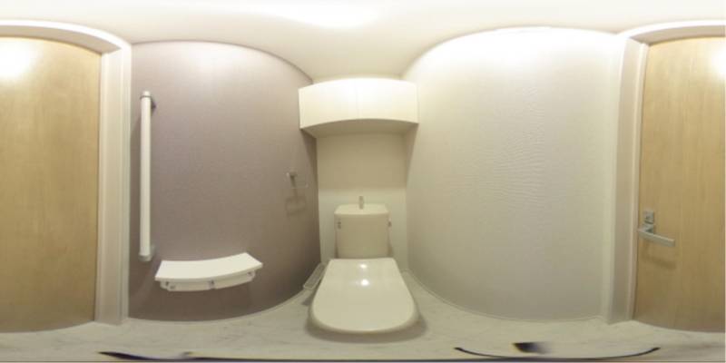 パノラマ画像トイレ