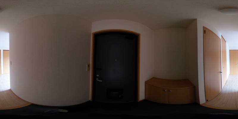 パノラマ画像玄関