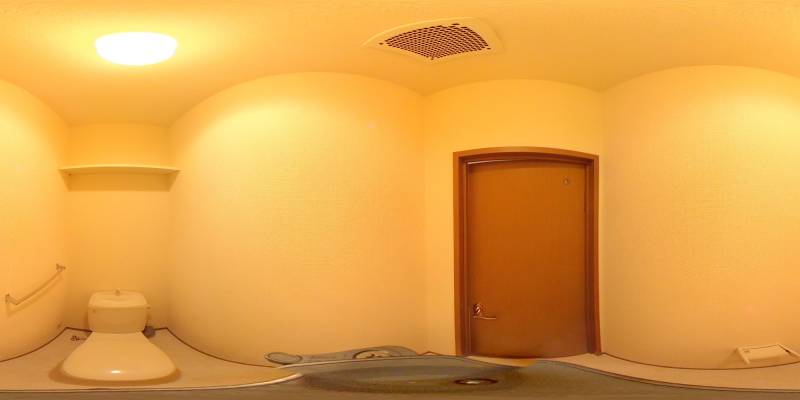 パノラマ画像トイレ