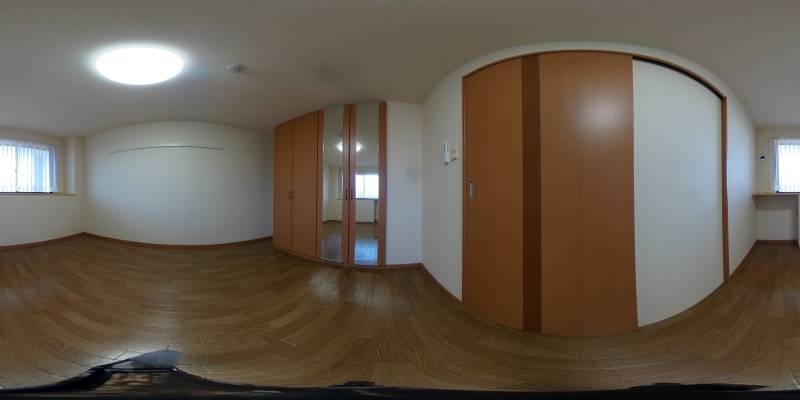 パノラマ画像洋室