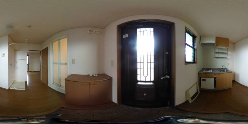 パノラマ画像玄関