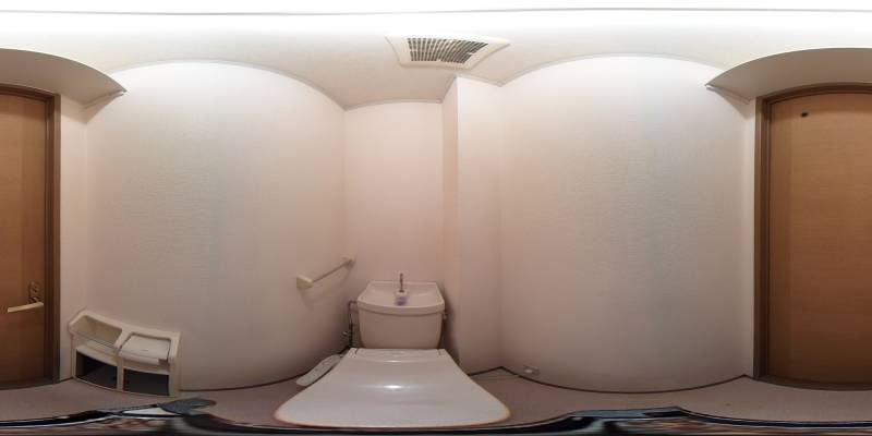 パノラマ画像トイレ