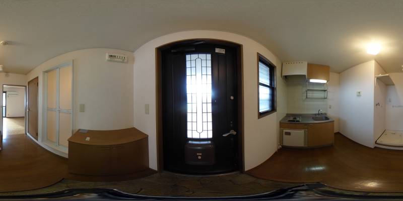 パノラマ画像玄関