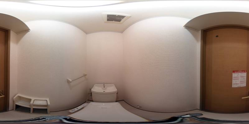 パノラマ画像トイレ