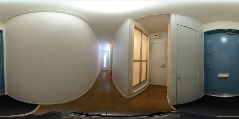 パノラマ画像玄関